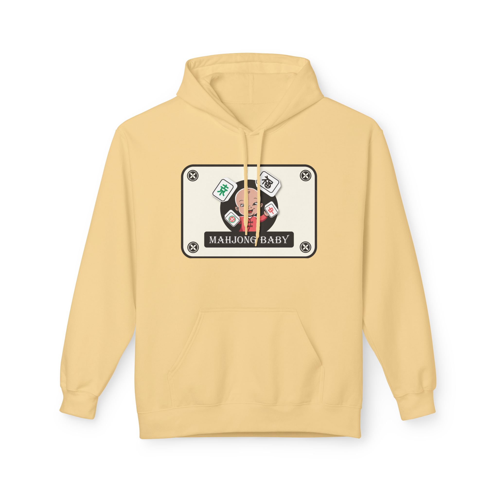 Mahjong Baby Unisex Hockey Hoodie | Adventure Baby Retro Goalie Graphic Pullover - Image 37