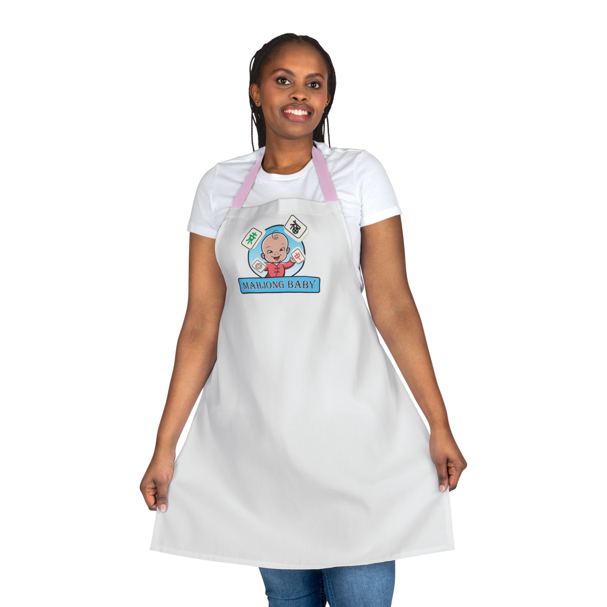 Mahjong Baby Apron — Cute Mahjong Baby Chef Apron (one size) - Image 14