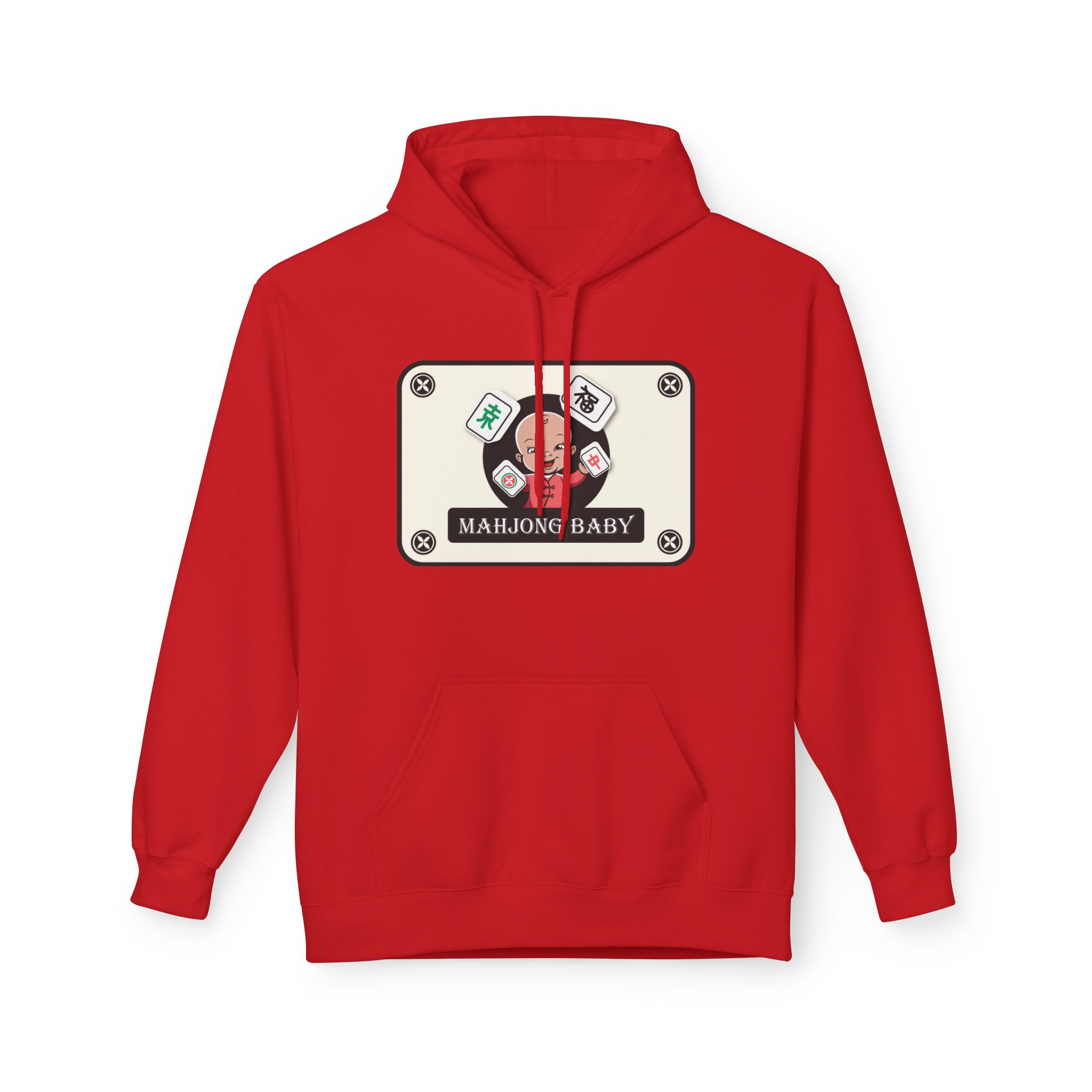 Mahjong Baby Unisex Hockey Hoodie | Adventure Baby Retro Goalie Graphic Pullover - Image 7