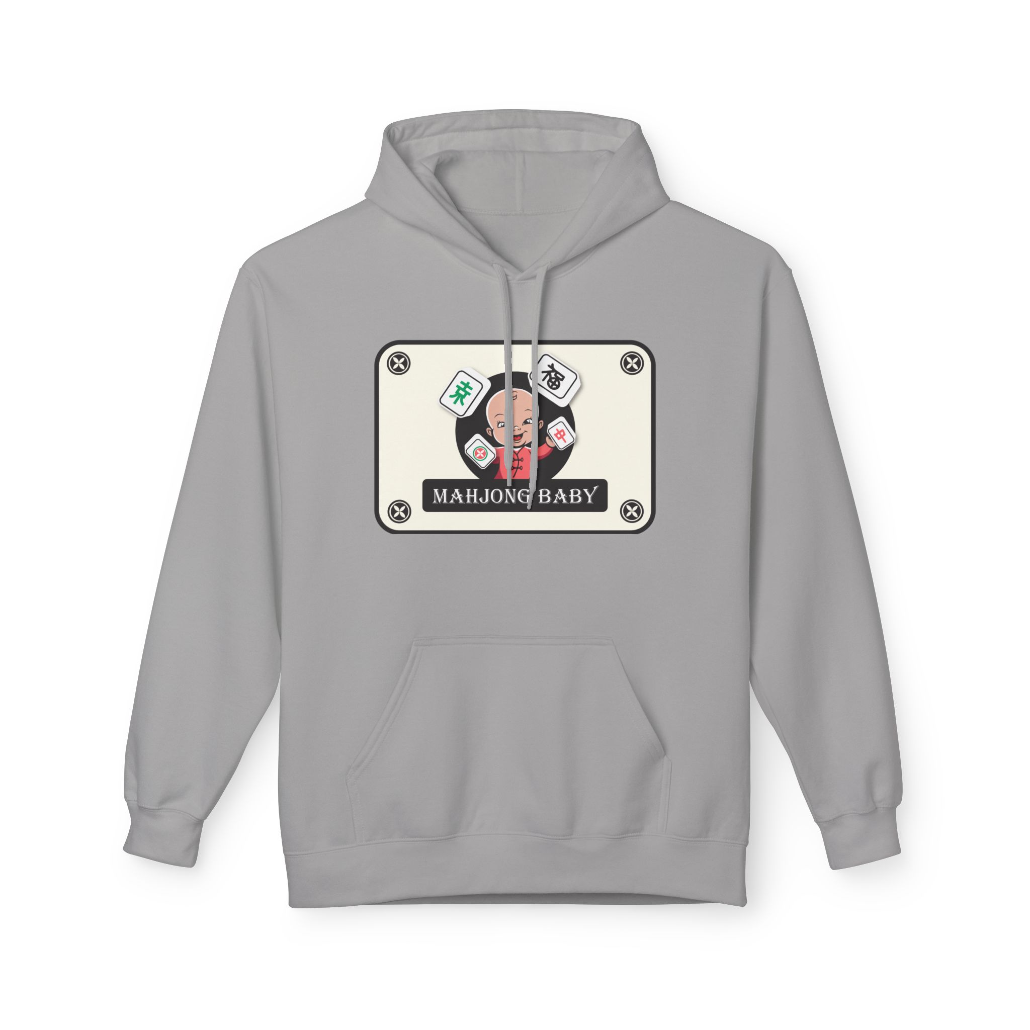 Mahjong Baby Unisex Hockey Hoodie | Adventure Baby Retro Goalie Graphic Pullover - Image 47